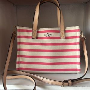 kate spade Washington square canvas tote